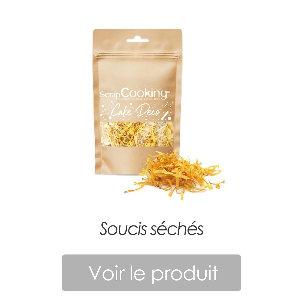 Soucis séchés layer cake - ScrapCooking